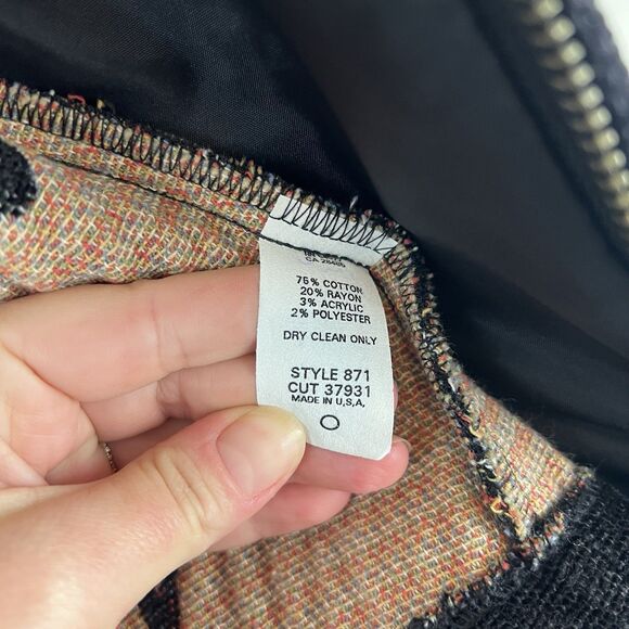 Vintage CAbi Tapestry Jacket Made in USA - Picture 6 of 8